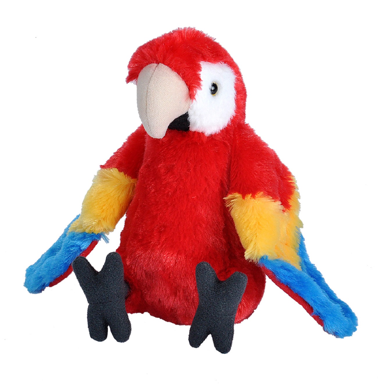 plyšový Papoušek červený 20 cm