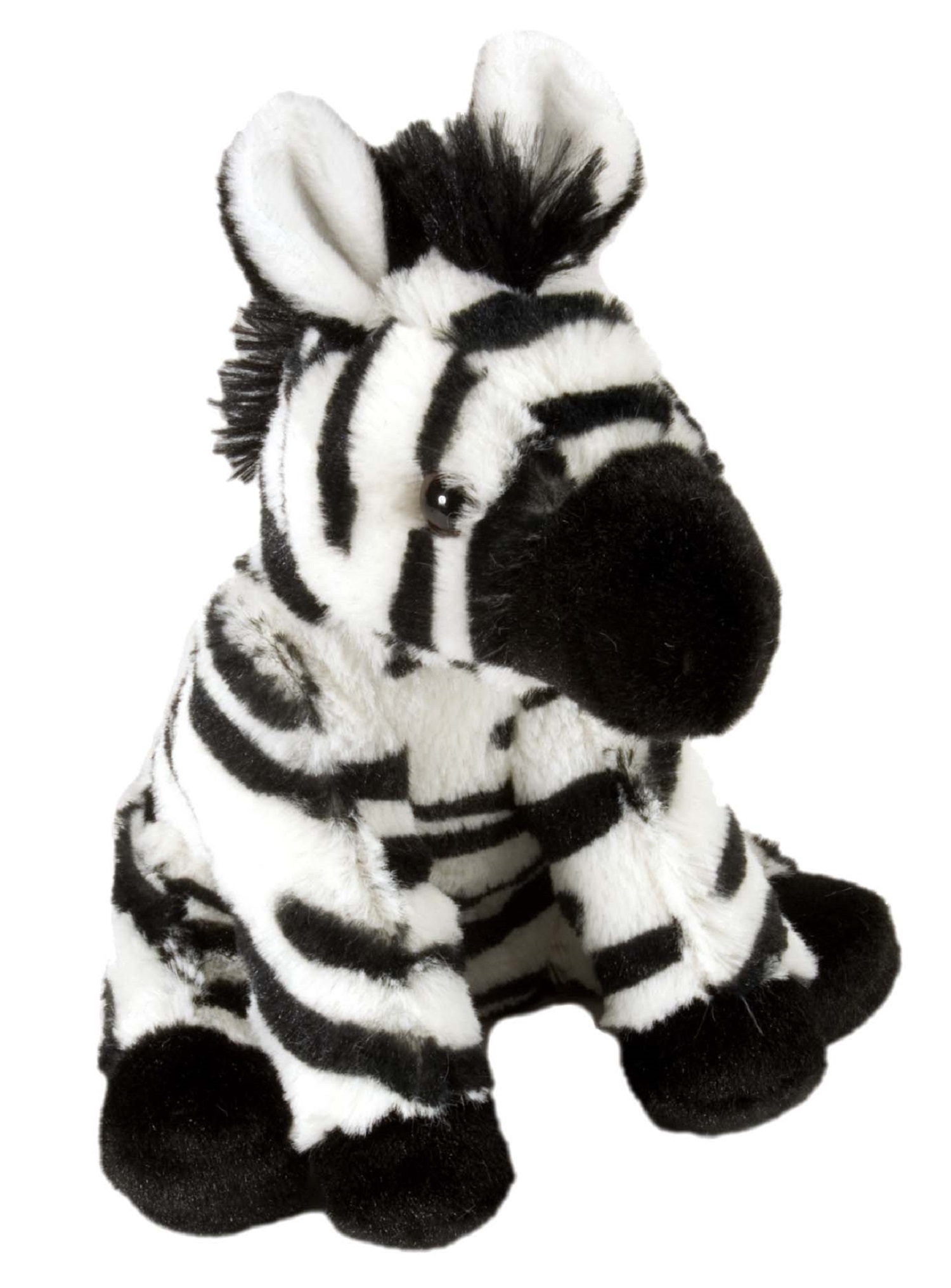 plyšová Zebra sedící 15-30 cm