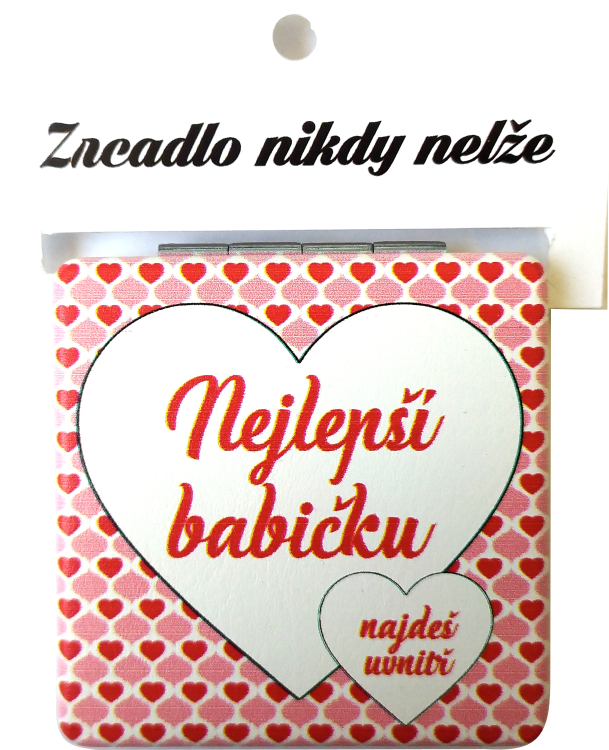 zrcátko "Nejlepší babičku najdeš uvnitř"