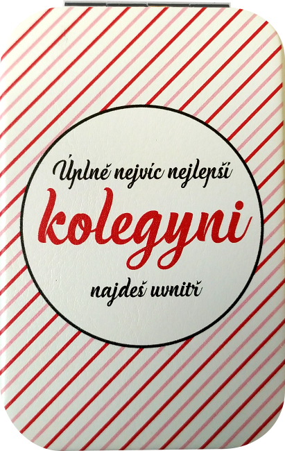 zrcátko "Úplně nejvíc nejlepší kolegyni najdeš uvnitř"