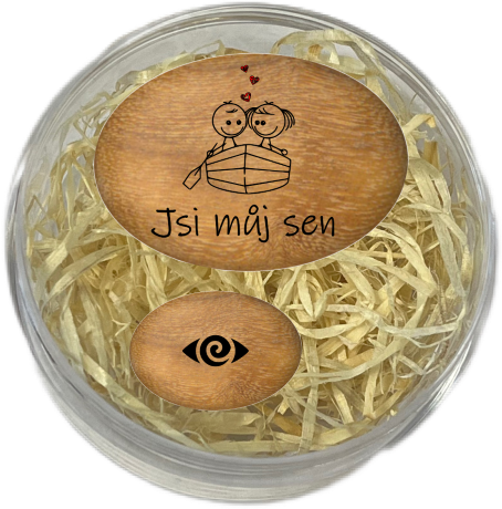 Sada oblázků - "Jsi můj sen" + hypnosis v dárkovém balení