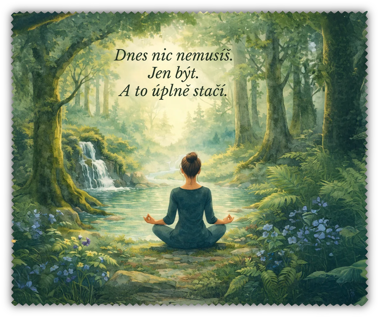 Čistící utěrka - meditace