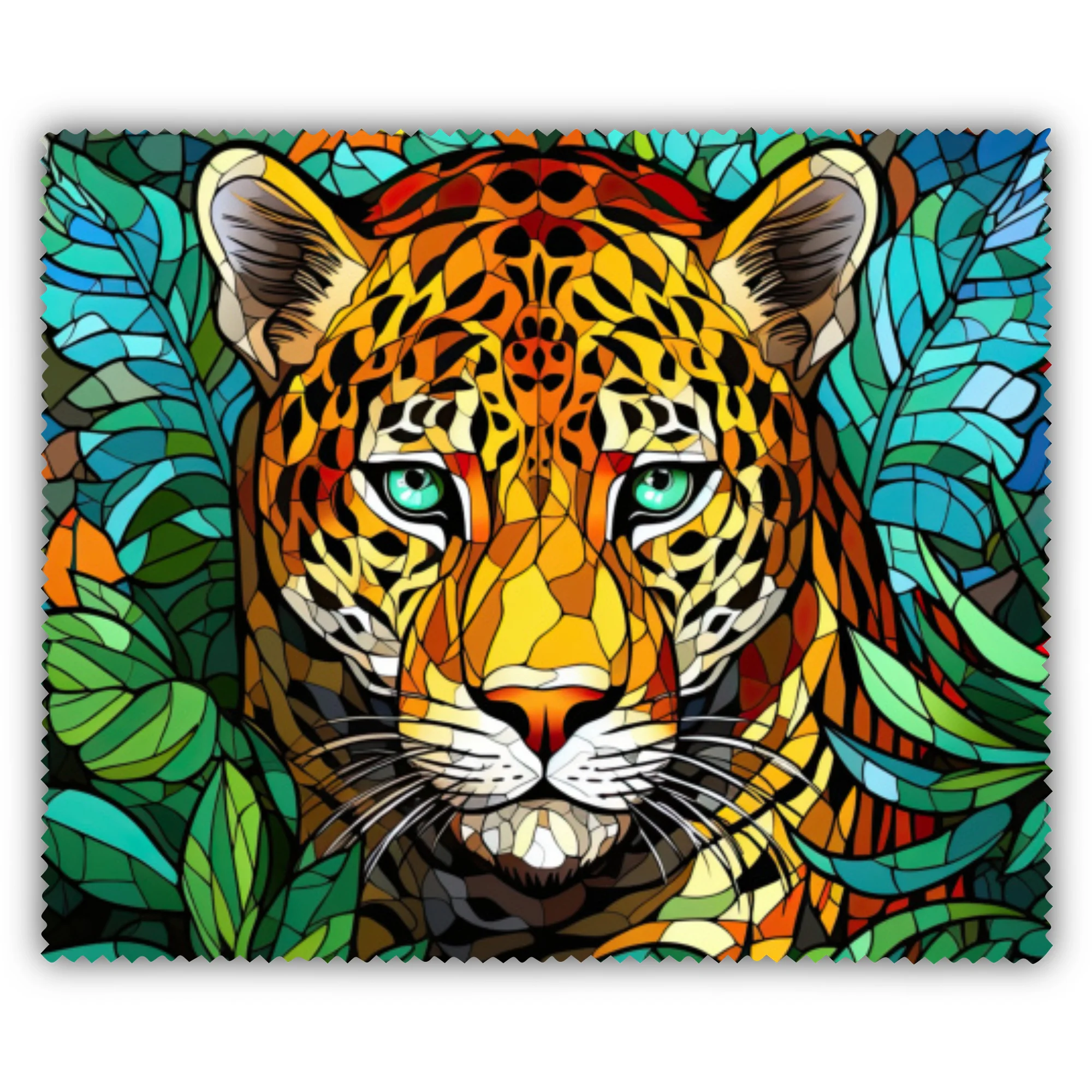 Čistící utěrka - gepard mandala