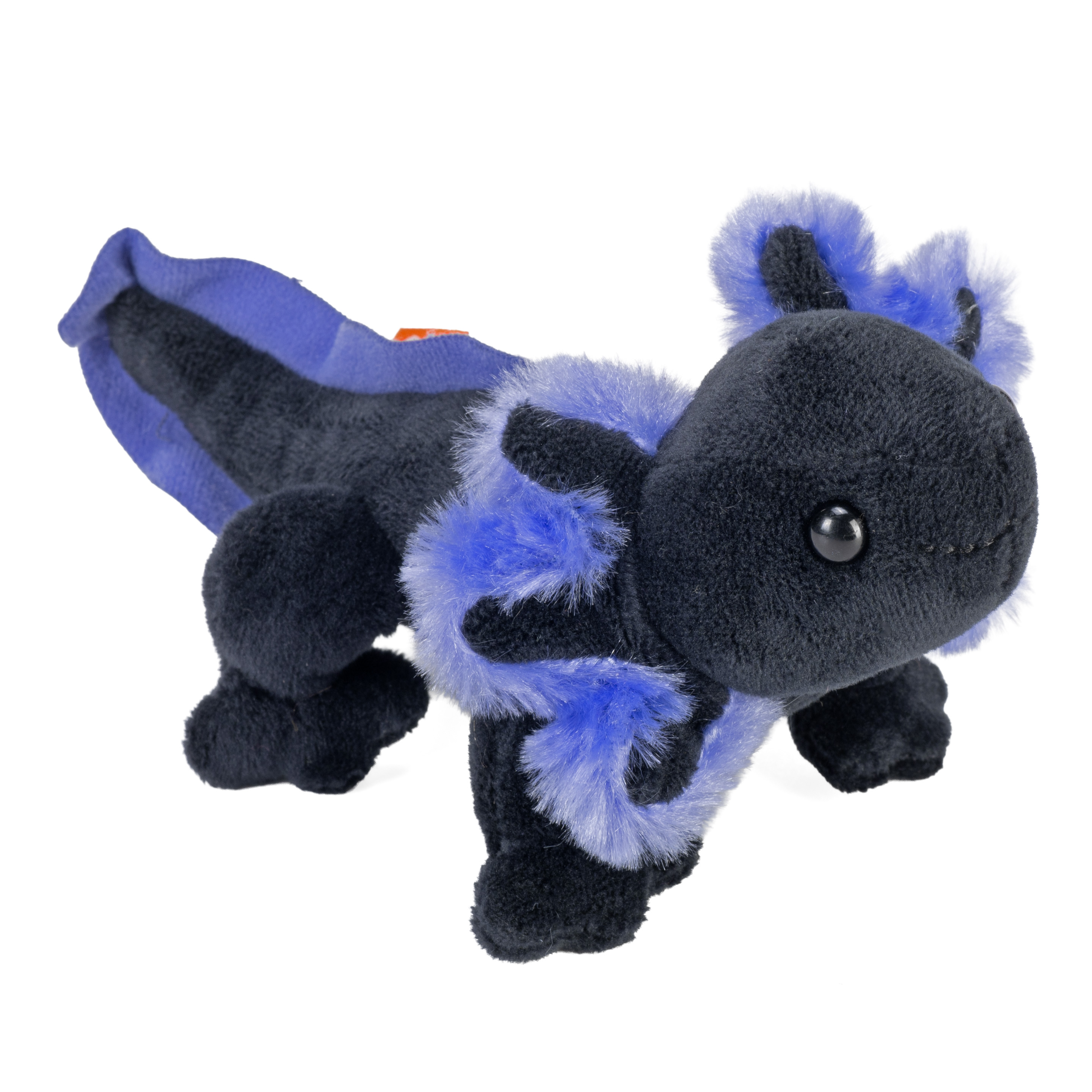 Plyš kapsáček axolotl černý 13 cm ECO WR