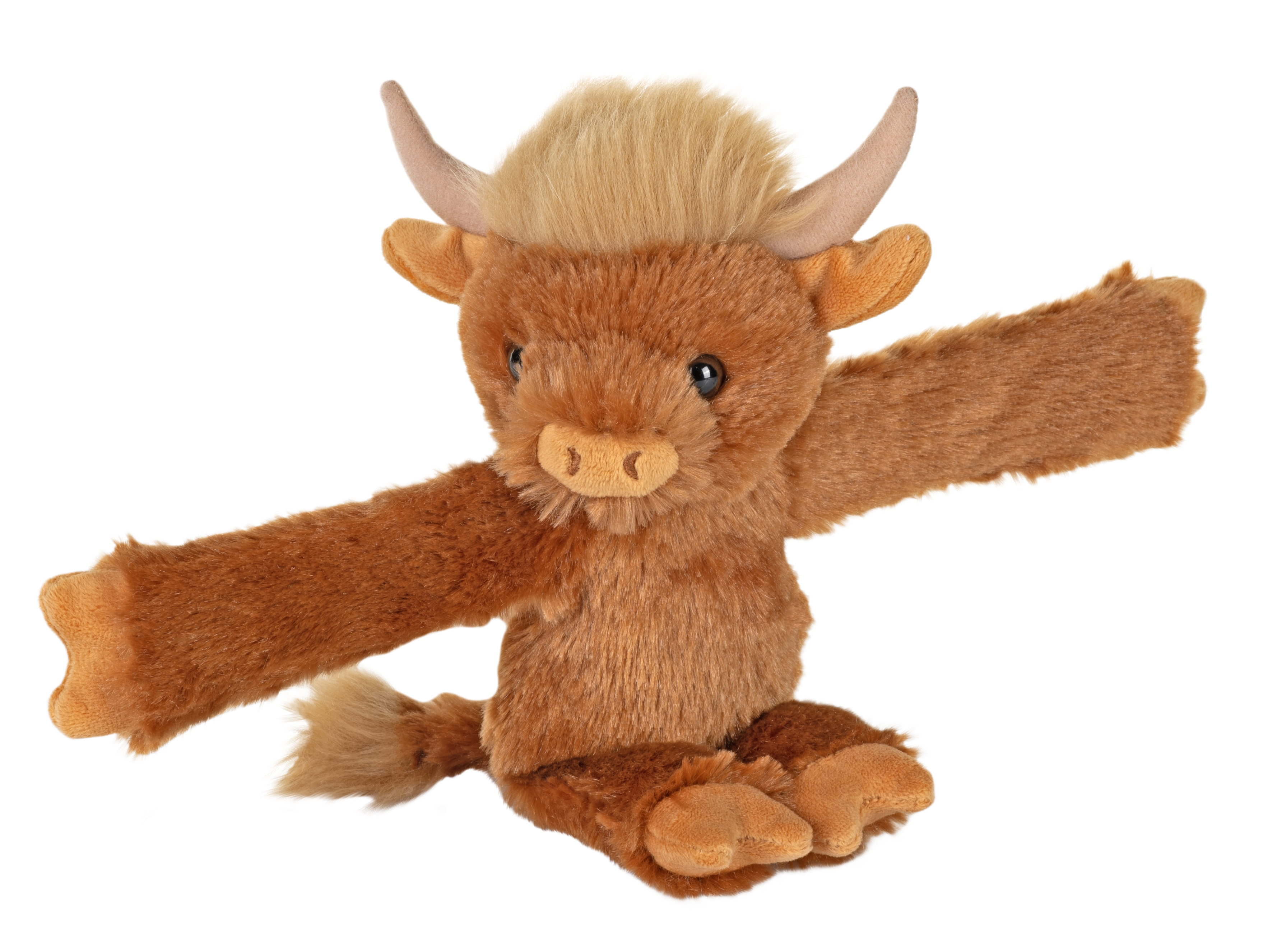 Plyš plyšáček objímáček 20 cm - kráva vysokohorská WR