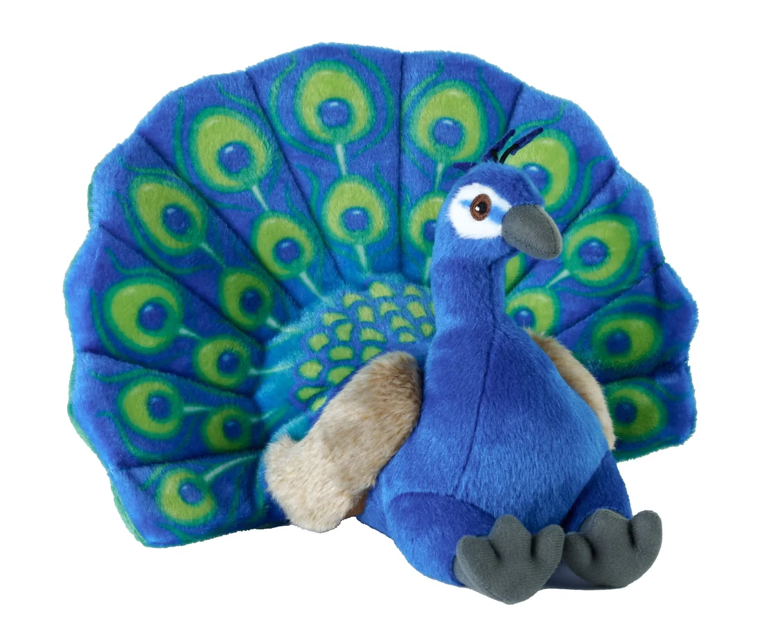 Plyš páv 30 cm ECO WR