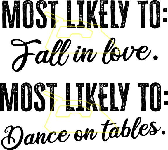 nažehlovačka 2ks Most likely černá