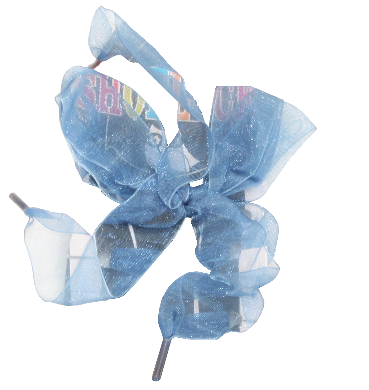 Tkaničky COOL organza tmavě modré