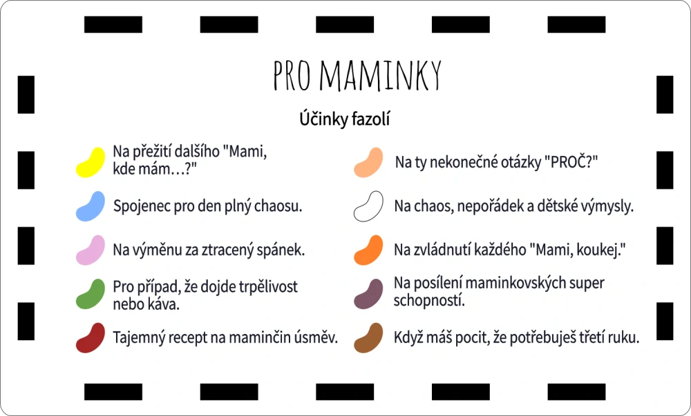 Veselé fazolky - pro maminky
