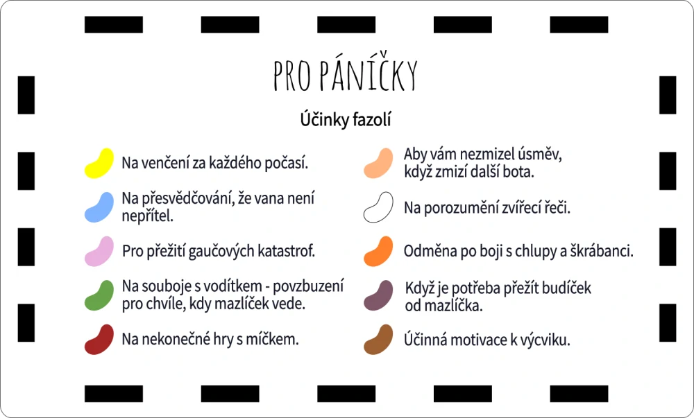 Veselé fazolky - pro paníčky