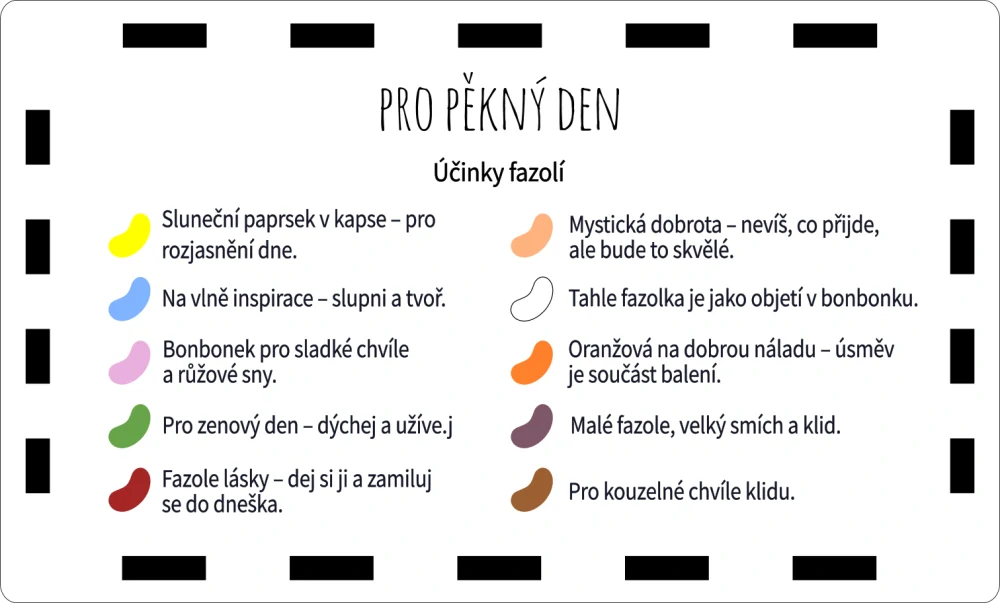 Veselé fazolky - pro pěkný den