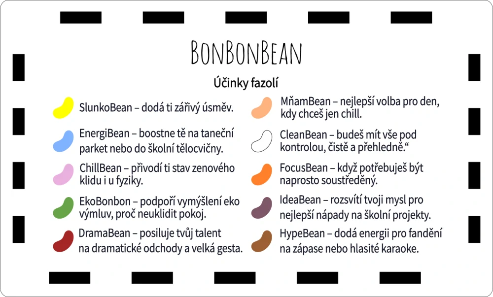 Veselé fazolky - BonBonBean