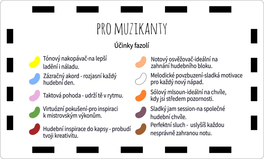 Veselé fazolky - pro muzikanty