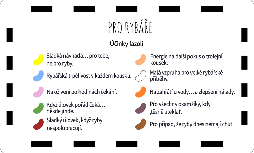 Veselé fazolky - pro rybáře