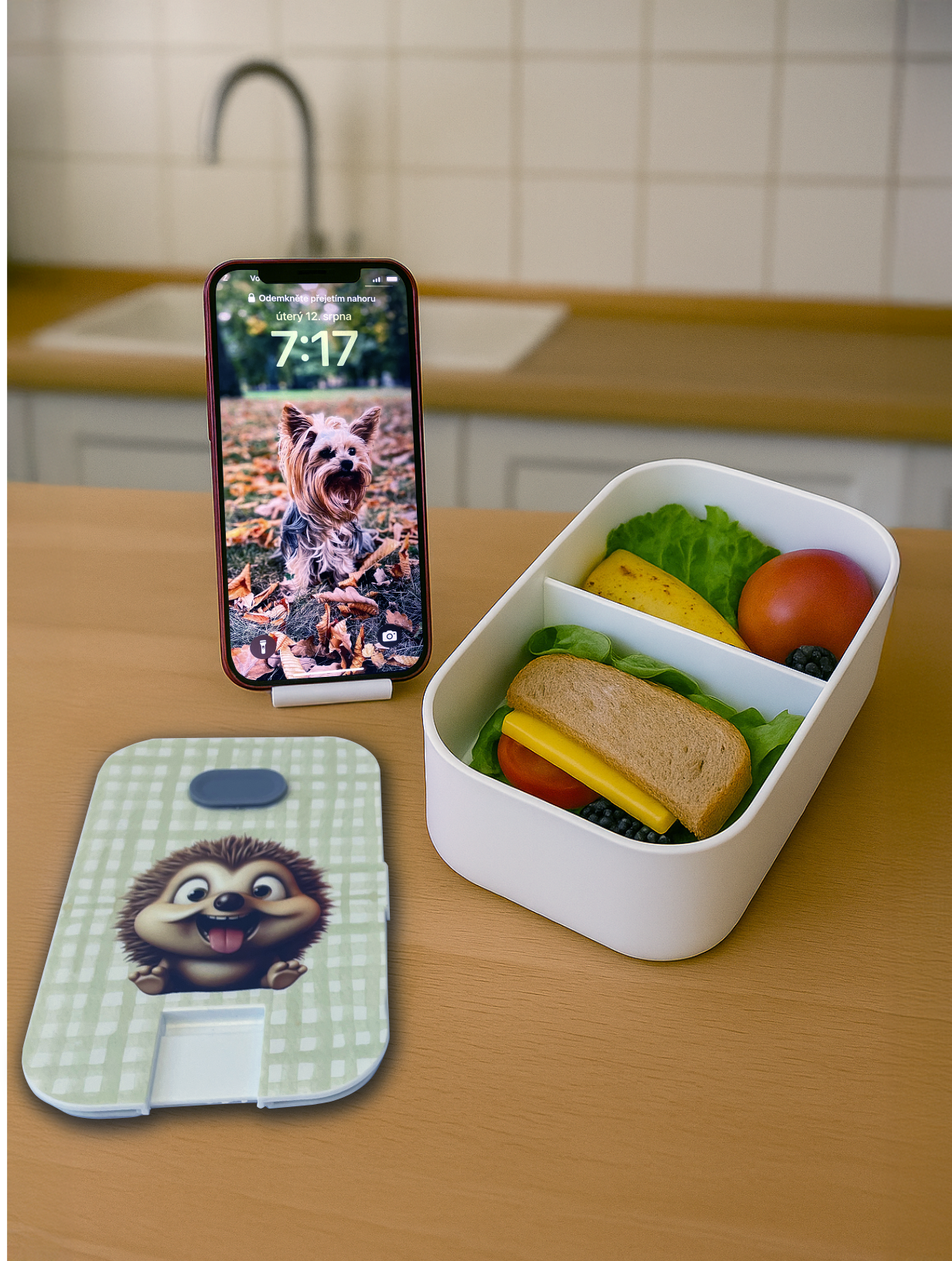 Box na svačinku - ježek