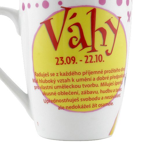 Hrnek Diddl horoskop Váhy