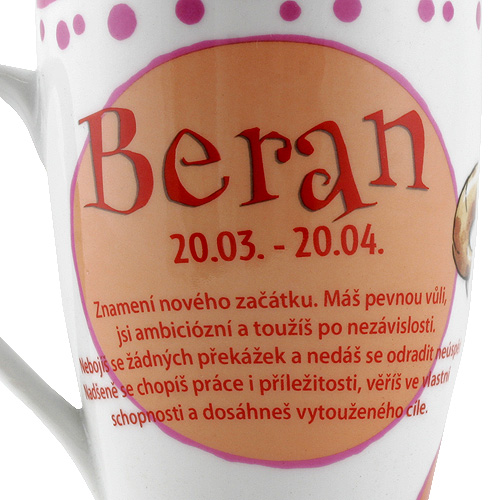 Hrnek Diddl horoskop Beran