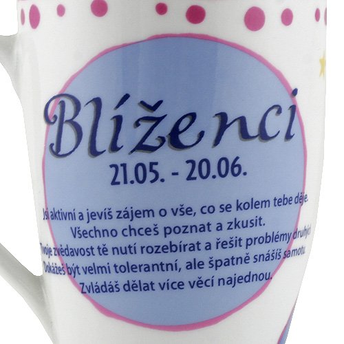 Hrnek Diddl horoskop Blíženci