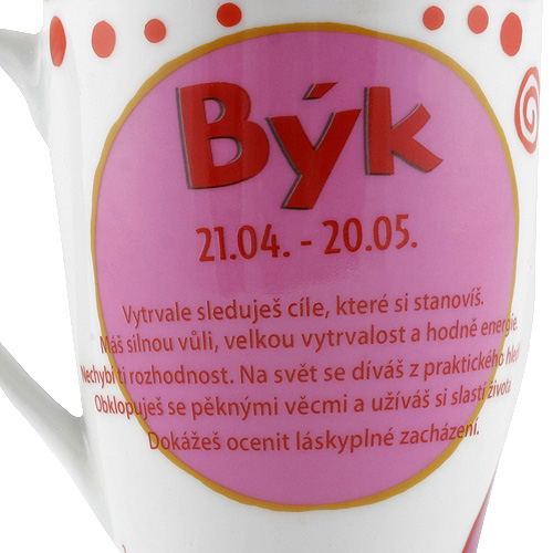 Hrnek Diddl horoskop Býk