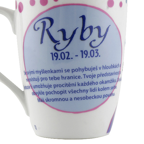 Hrnek Diddl horoskop Ryby