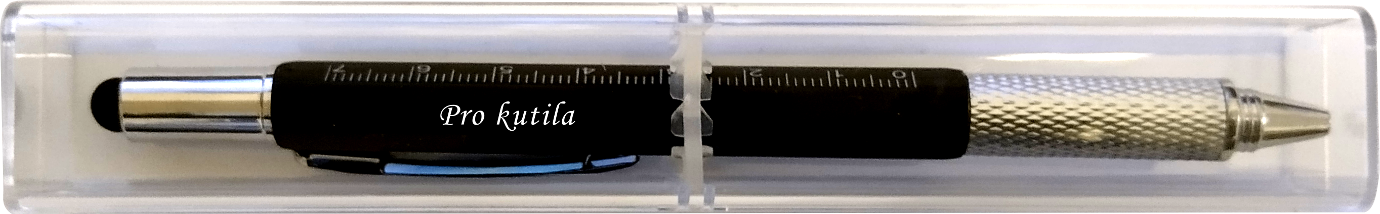 Multipropiska 6v1 s potiskem Pro kutila černá