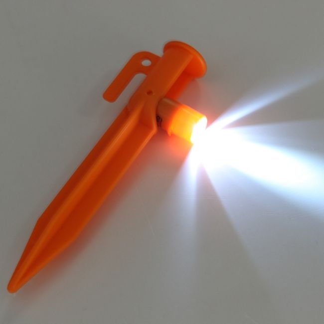 Praktický stanový LED svítící kolík 10ks