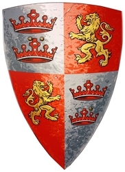 štít  Prince Lví srdce