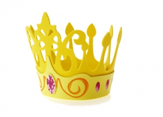 korunka žlutá Prinsesse