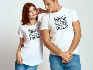 nažehlovačka 2ks Friend černá