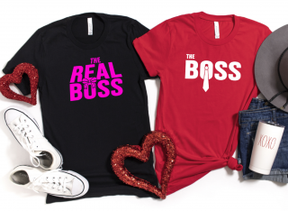 nažehlovačka 2ks Real Boos bílá