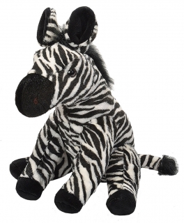 plyšová Zebra sedící 30-38 cm