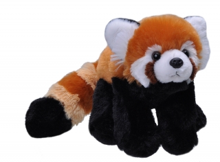 plyšová PANDA červena 20 cm