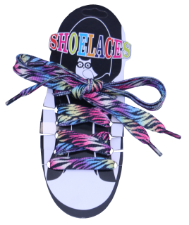 Tkaničky COOL duha zebra