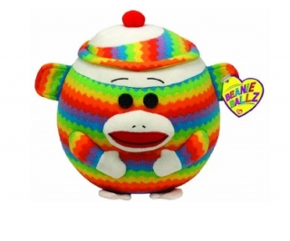 Beanie Ballz Sock Opice duhová 12,5cm