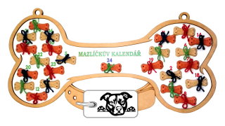 Adventní kalendář pro mazlíčka Pitbull