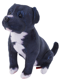 pes se zvukem černý Pitbull