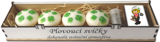 sada plovoucích svíček Kominíček