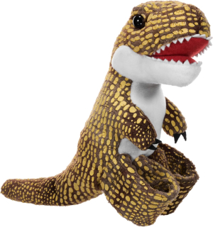 plyšáček objímáček svítící ve tmě - T-rex
