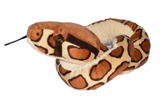 Plyšový had Krajta barmská 137 cm
