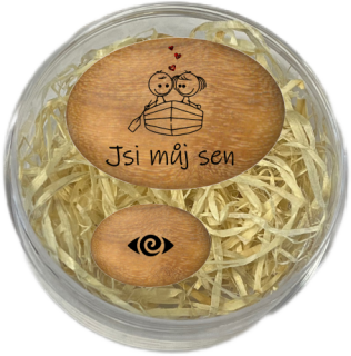 Sada oblázků - "Jsi můj sen" + hypnosis v dárkovém balení
