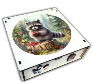 puzzle dřevěné mýval