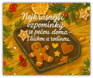 Čistící utěrka - vánoční 2 (cukroví)