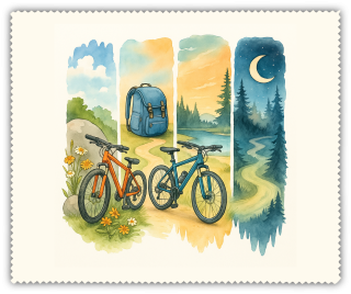 Čistící utěrka - cyklistika