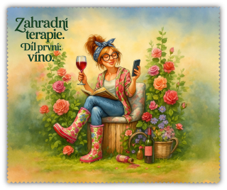 Čistící utěrka - zahradní terapie