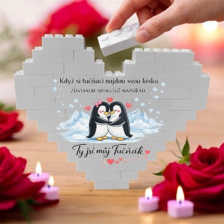 Srdce se vzkazem – Když si tučňáci najdou svou lásku zůstanou spolu už napořád