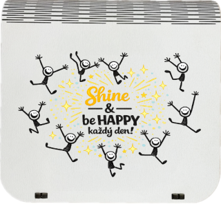 Dárková krabička na bankovky v injekcích - Shine & be Happy každý den 