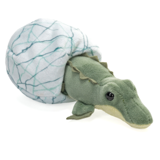 Plyš Hatchling 15cm - krokodýl WR