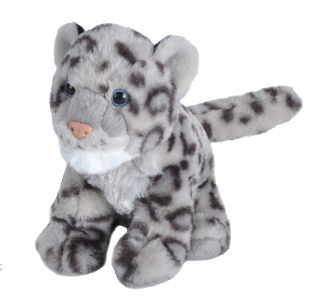 Plyš leopard sněžný mládě 20 cm CK WR