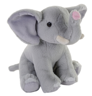 Plyš slon africký sedící 20 cm WR