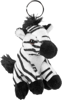 Plyš klíčenka zebra WR